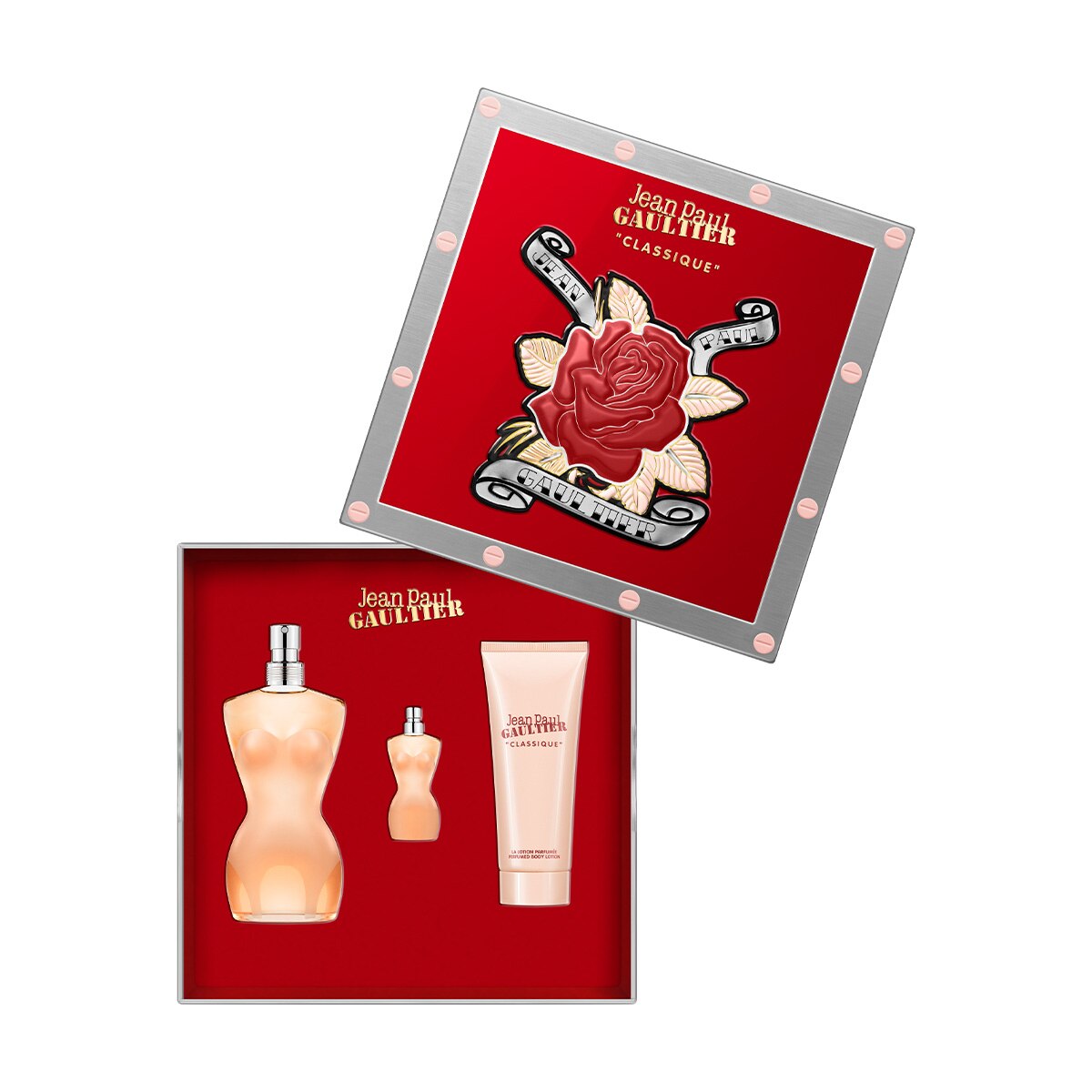 JEAN PAUL GAULTIER CLASSIQUE SET PARA DAMA PERFUME EDT